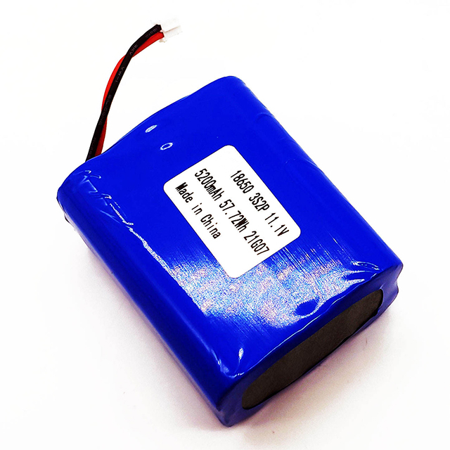 Factory Wholesale Hot Sale 57.72Wh Robot Lithium Ion Battery Pack 11.1V Li Ion 5200mAh 18650 Battery Sweeping Robot Battery