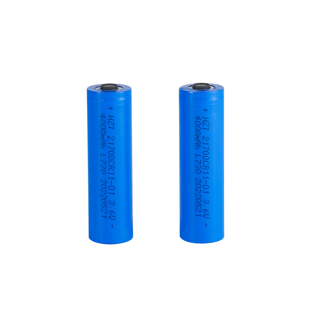 Cylindrical Battery Cell Lithium Ion 3.6V Rechargeable