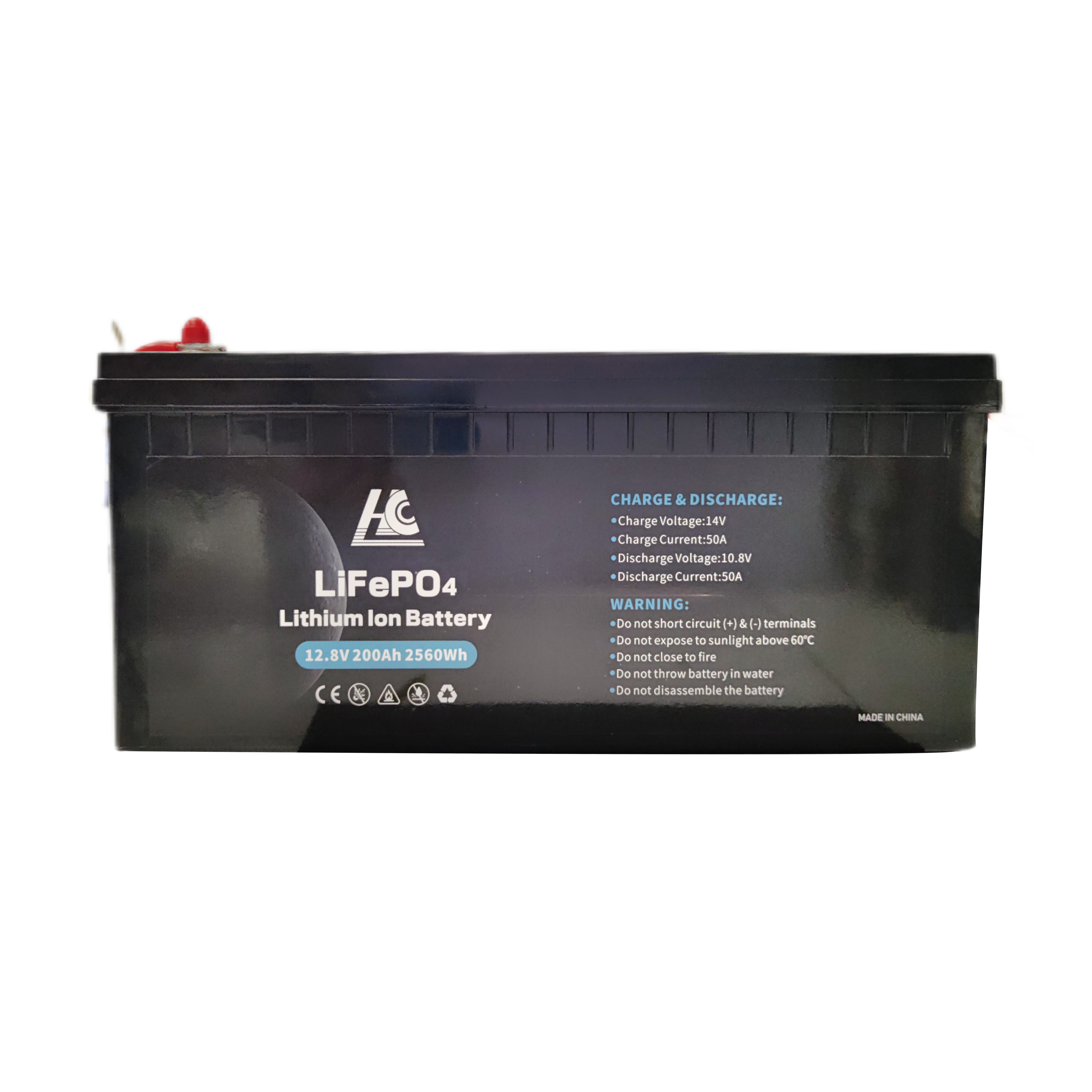 LiFePO4 Lithium Battery 12.8V