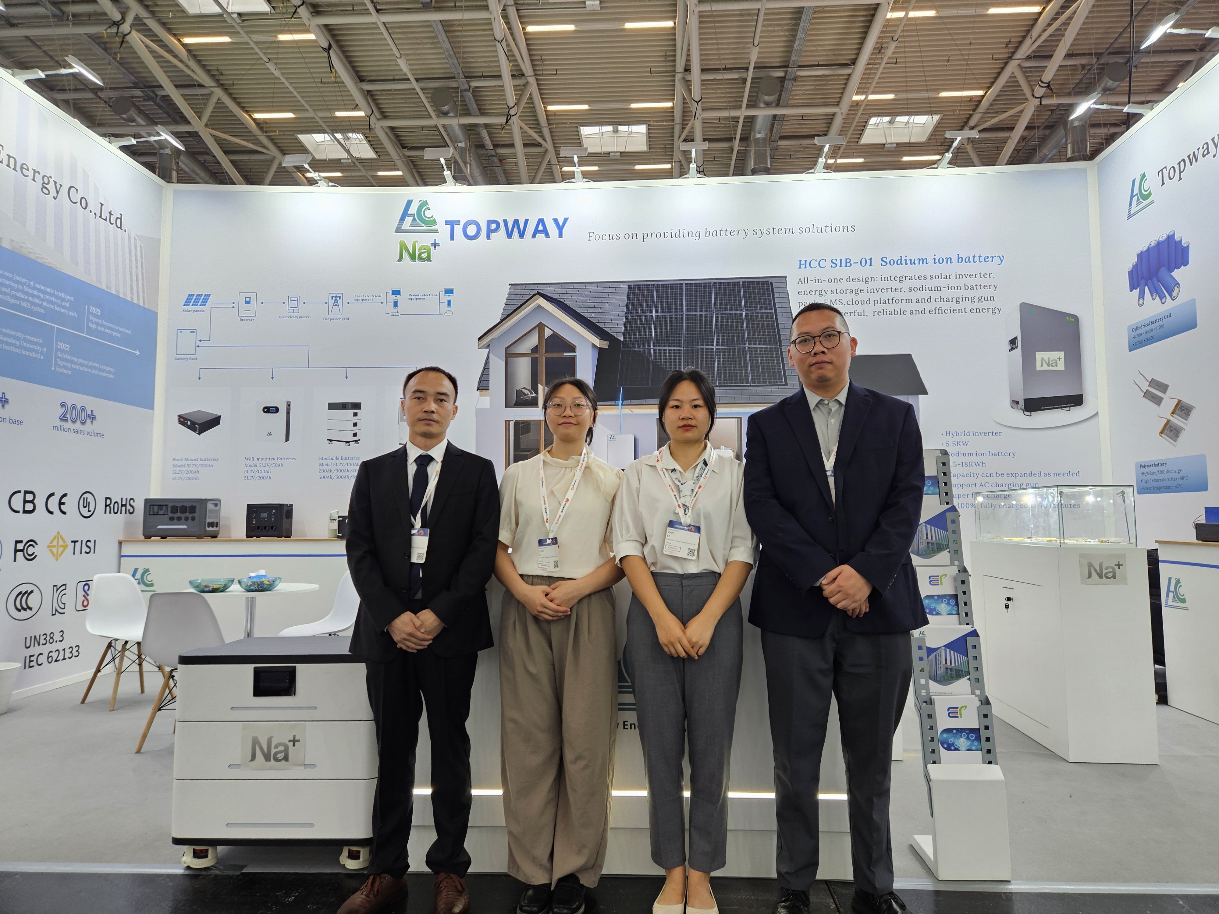 Topway The Smarter E Europe 2024 Exhibition Ends, Topway New Energy And Sodium-ion Batteries Gain Popularity